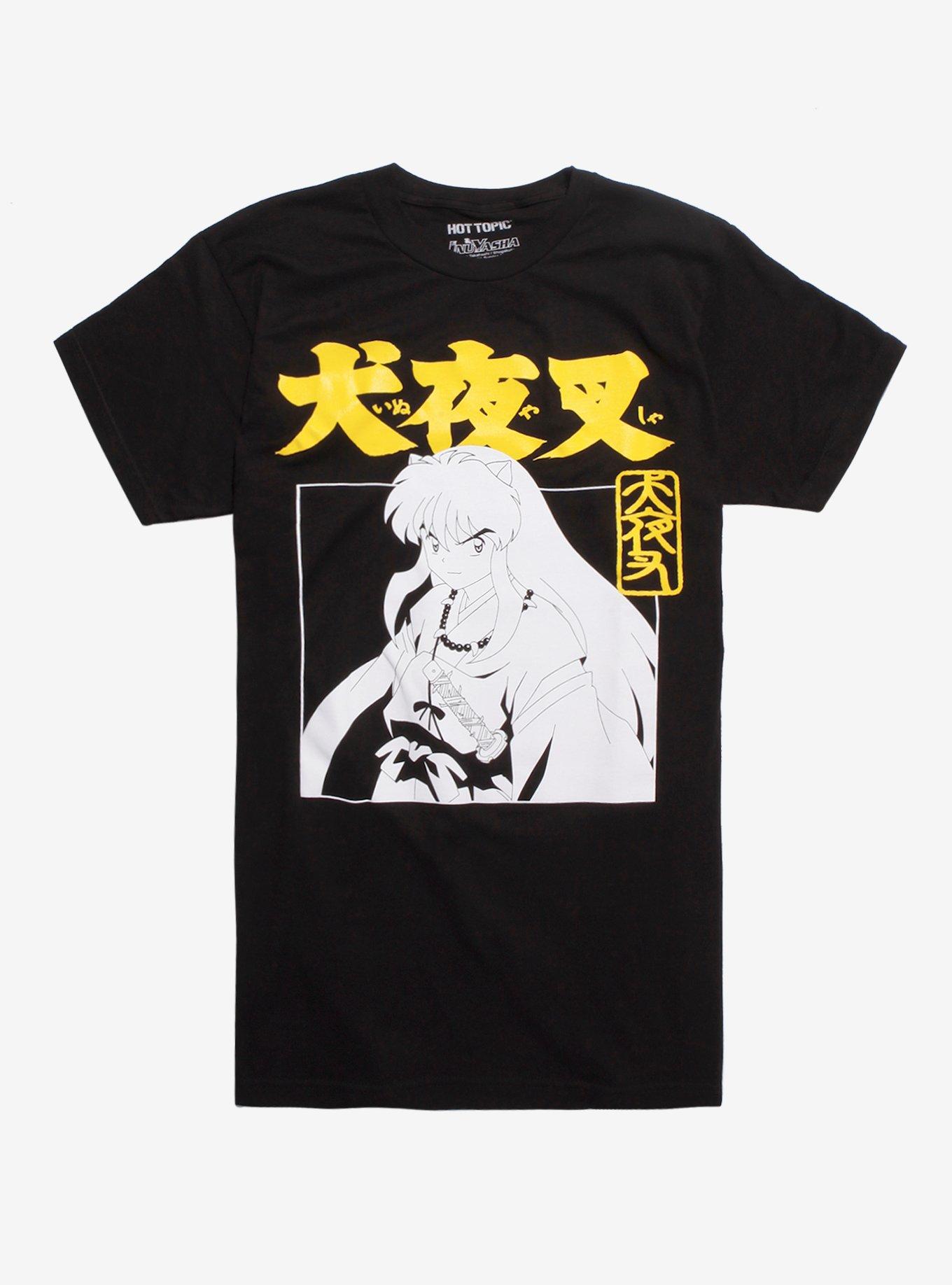 InuYasha Yellow & White T-Shirt, MULTI, hi-res