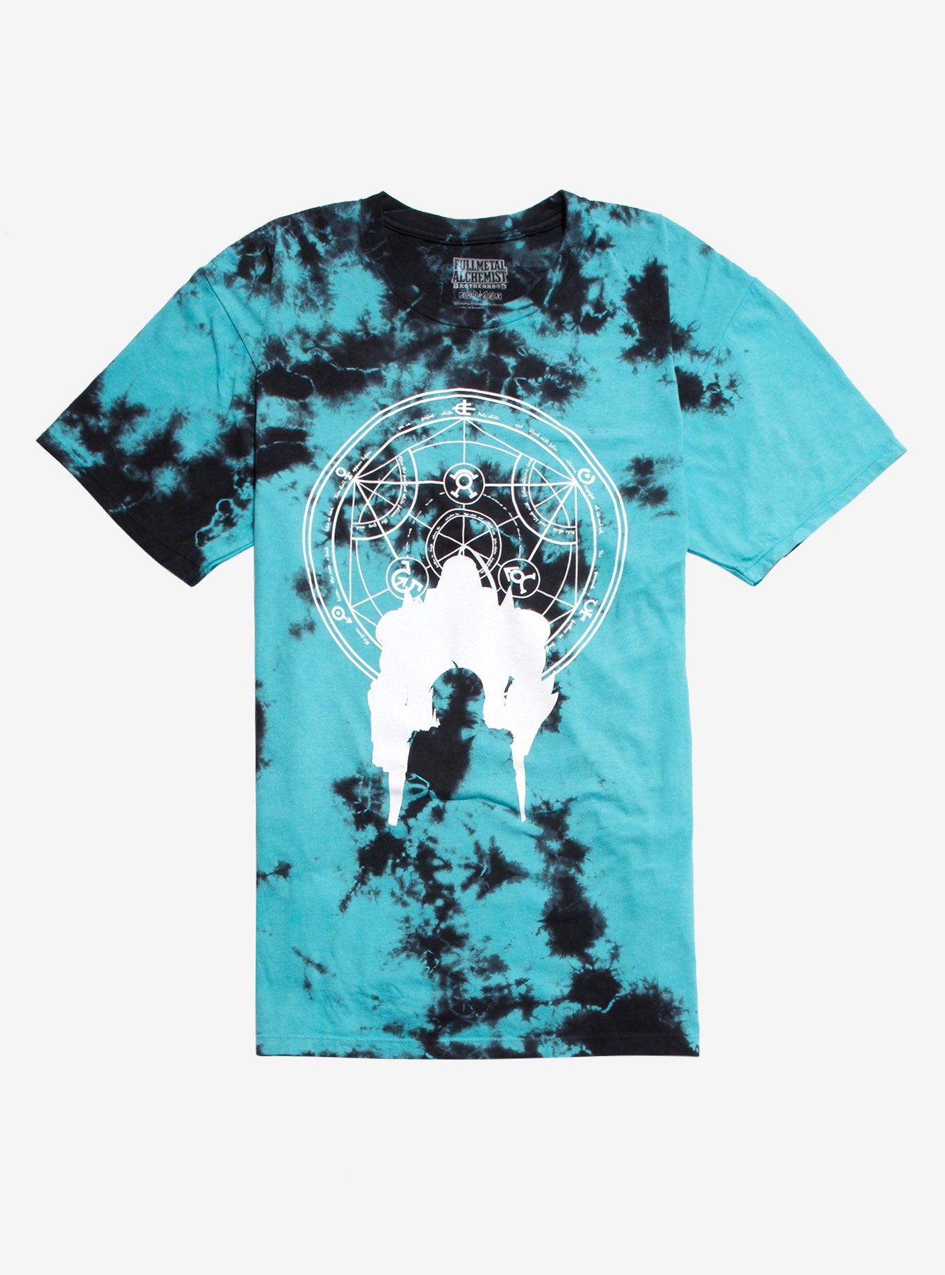 Fullmetal Alchemist Silhouettes Tie-Dye T-Shirt | Hot Topic