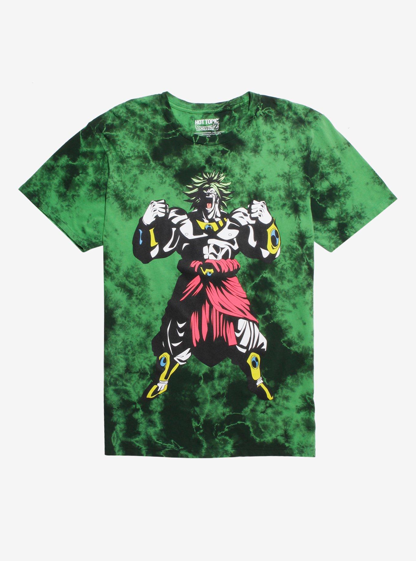 Dragon Ball Z Broly Tie-Dye T-Shirt, MULTI, hi-res