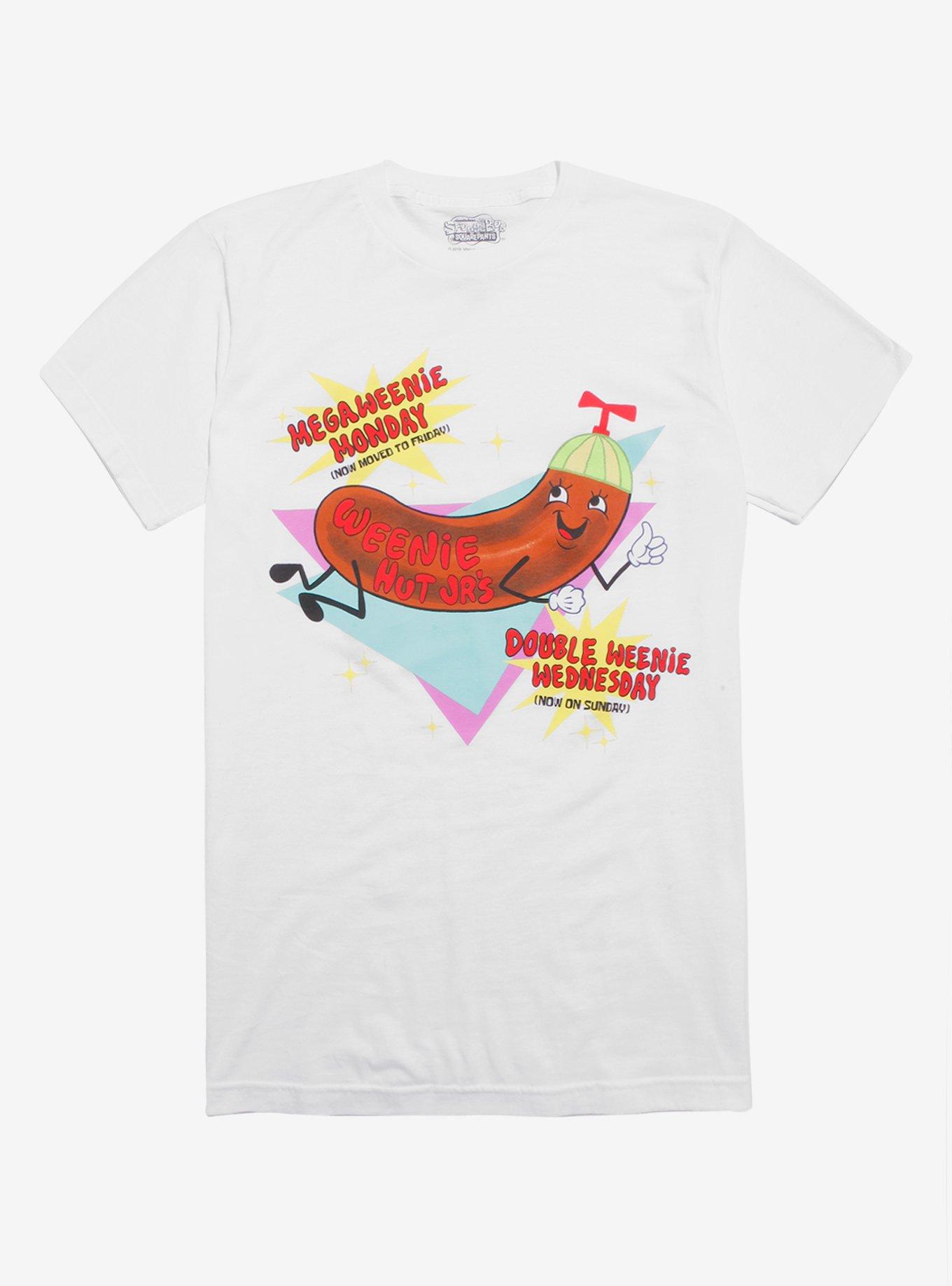 SpongeBob SquarePants Weenie Hut Jr's T-Shirt, MULTI, hi-res