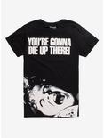 The Exorcist You're Gonna Die Up There T-Shirt, WHITE, hi-res