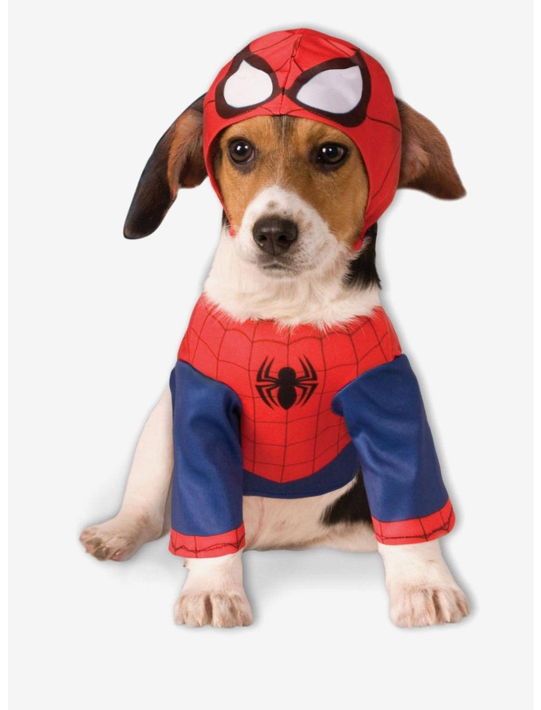 Marvel Spider-Man Pet Costume, RED  NAVY, hi-res