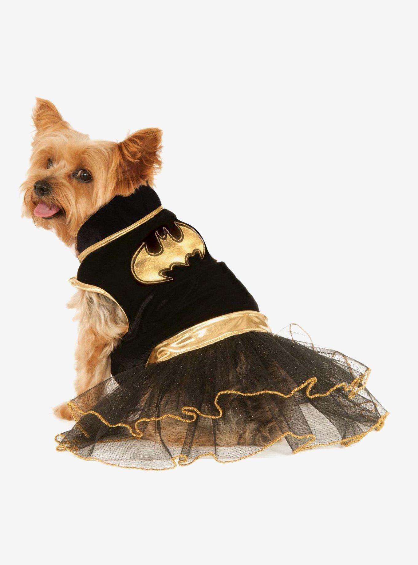 DC Batgirl Tutu Dress Pet Costume, BLACK, hi-res