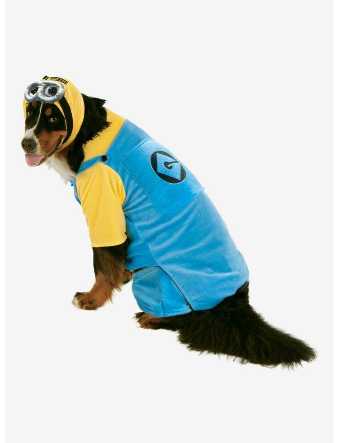 Minion Pet Costume Big Dogs, BLUE, hi-res