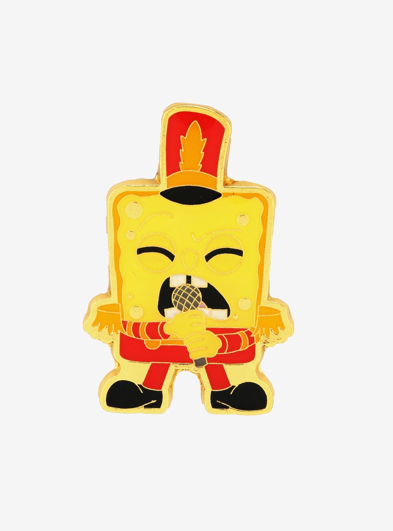 SpongeBob SquarePants Band Enamel Pin, , hi-res