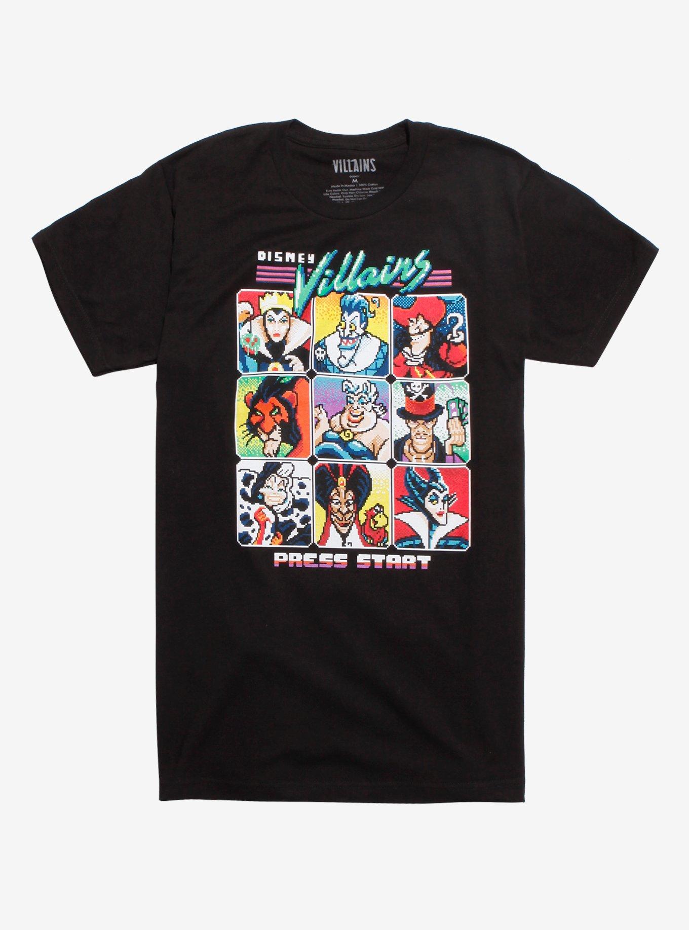 Disney Villains Player Select T-Shirt, MULTI, hi-res