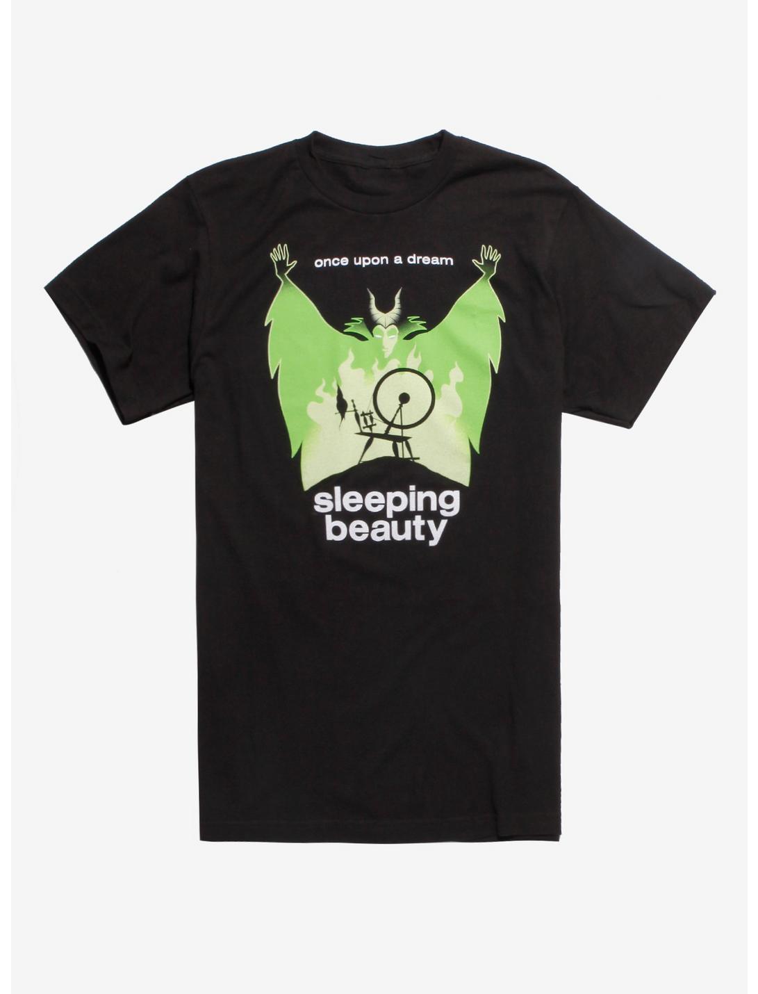 Disney Sleeping Beauty Spinning Wheel T-Shirt, BLACK, hi-res