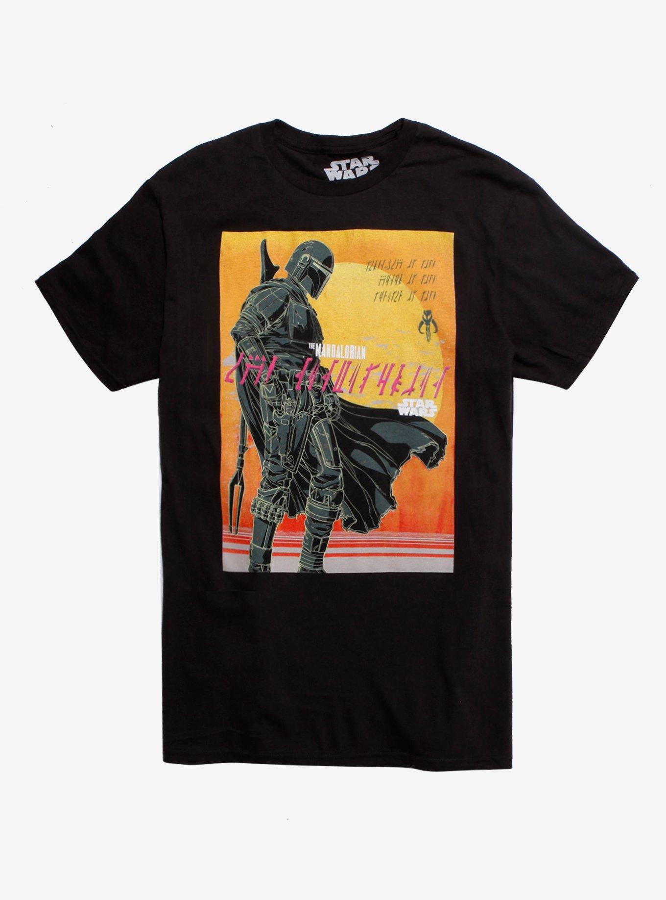 Our Universe Star Wars The Mandalorian Mando'a Poster T-Shirt, MULTI, hi-res