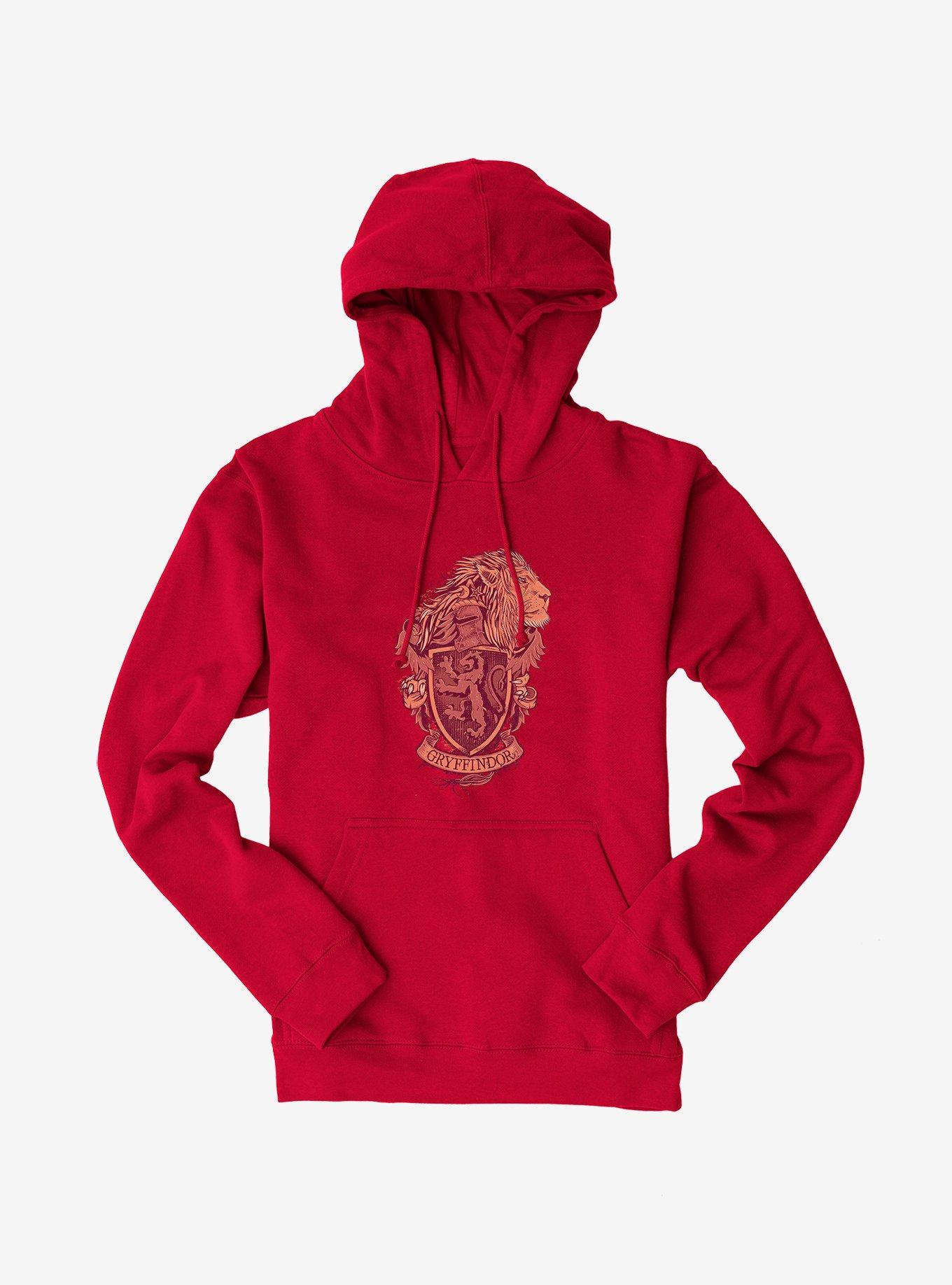 Harry Potter Gryffindor Crest Hoodie, , hi-res