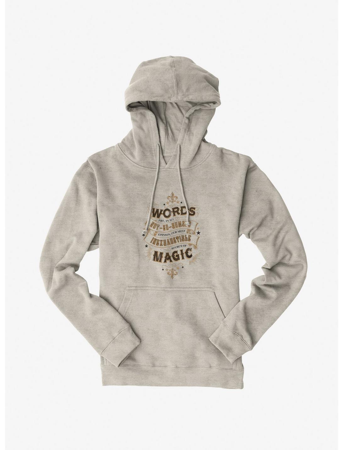 Harry Potter Words Are Magic Quote Hoodie, , hi-res