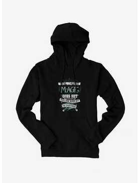 Harry Potter BW Wands Out Quote Hoodie, , hi-res