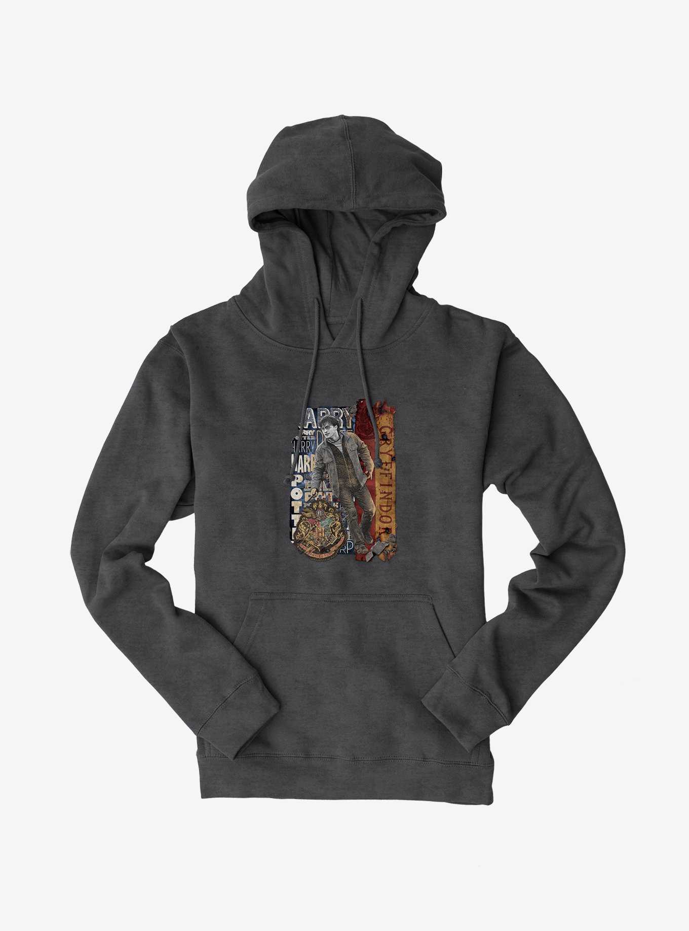 Harry Potter Gryffindor Potter Collage Hoodie, , hi-res