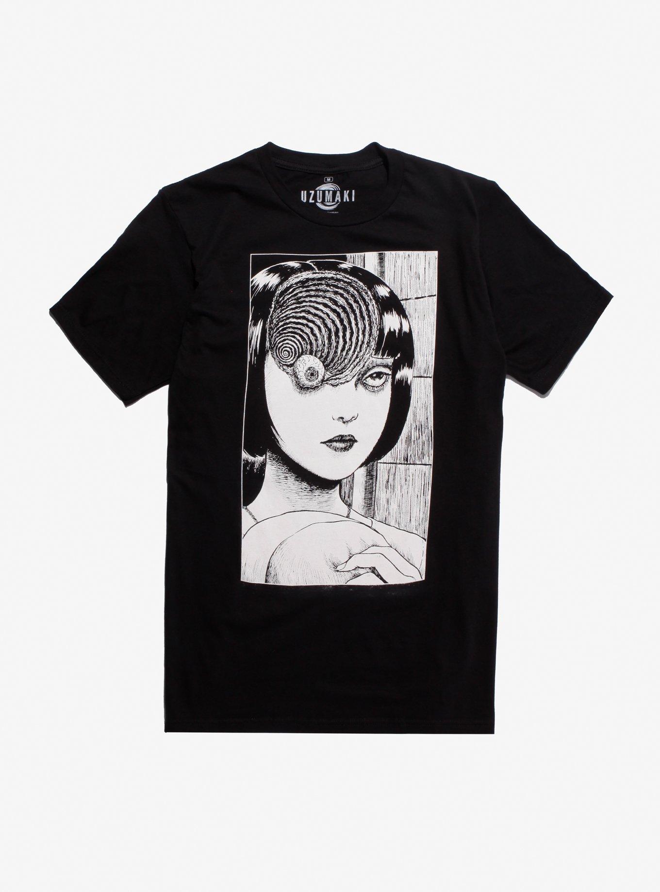 Junji Ito Uzumaki Spiral Eye T-Shirt