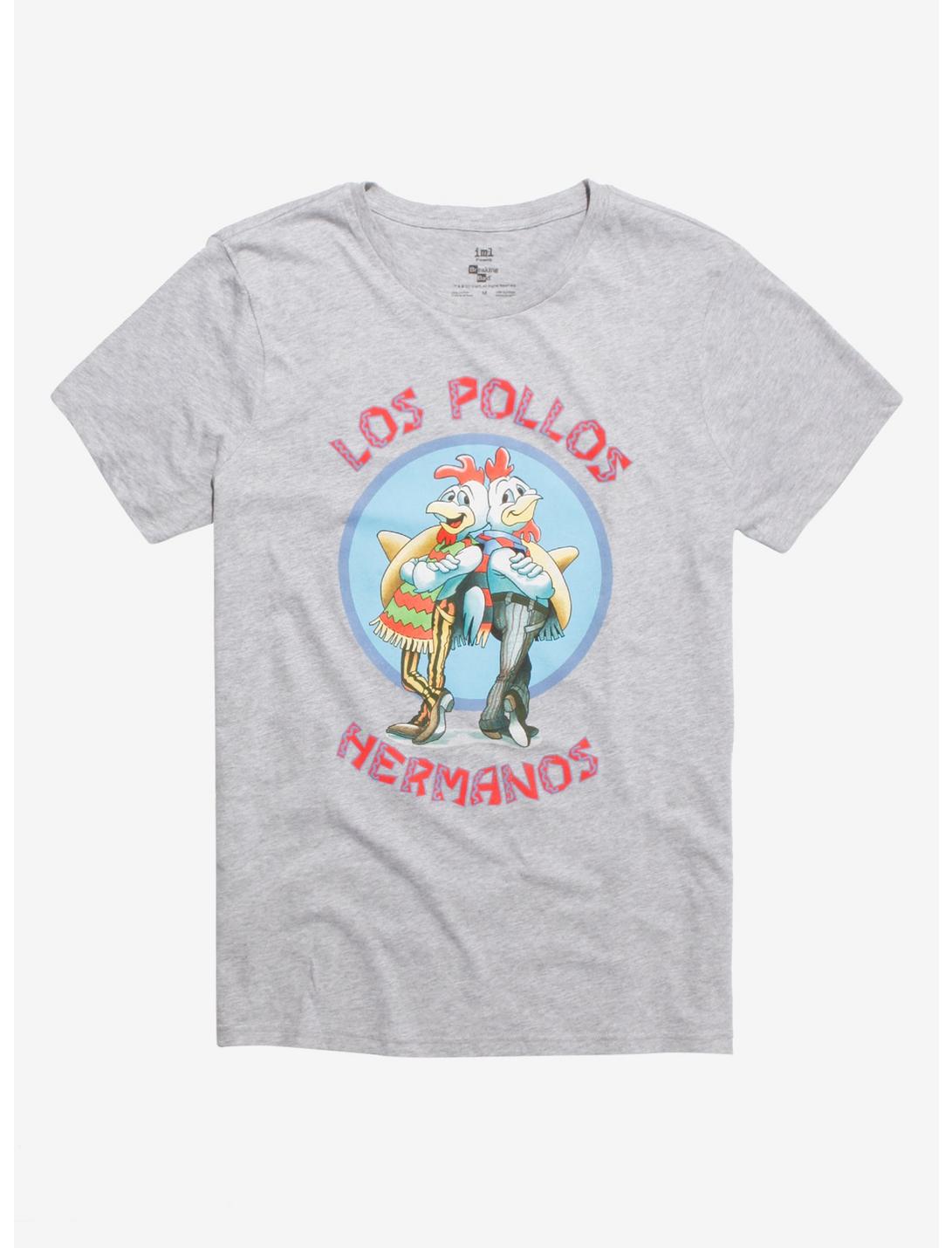 Breaking Bad Los Pollos Hermanos T-Shirt, GREY, hi-res