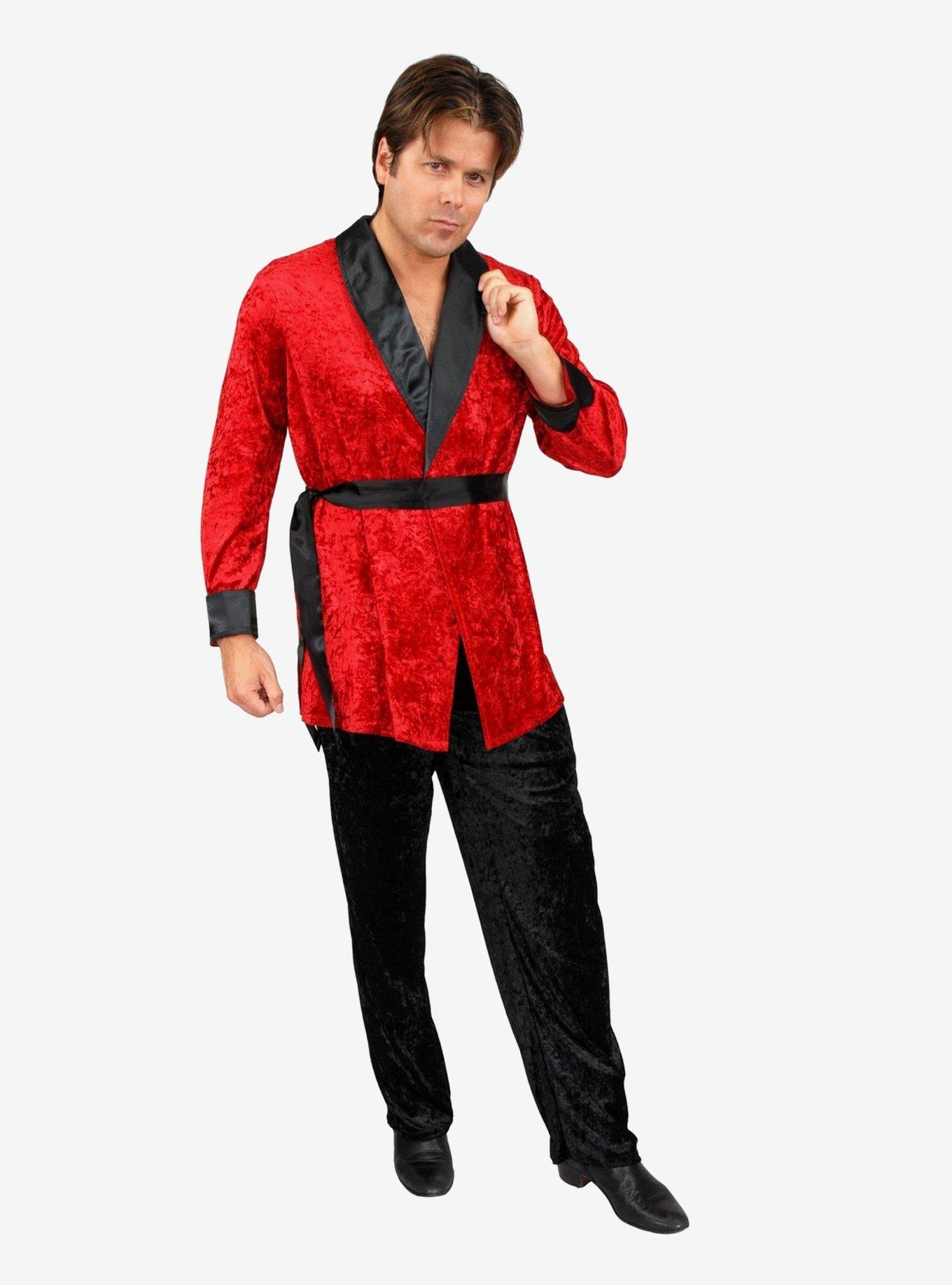 Black Smoking Jacket, BLACK, hi-res