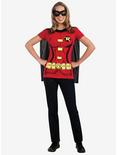 DC Comics Robin Female Alternative Costume Plus Size, RED  BLACK, hi-res