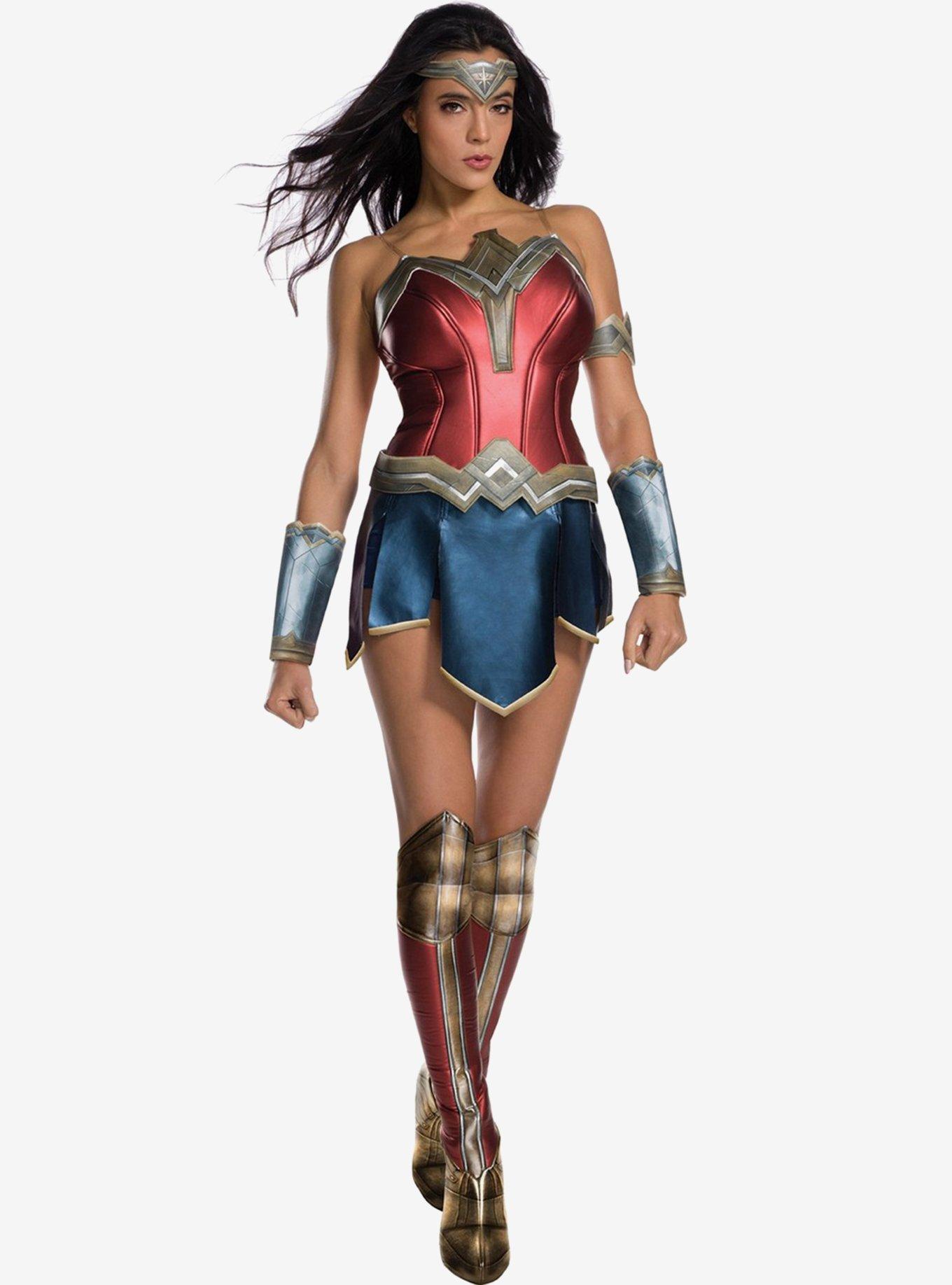 DC Comics Wonder Woman Costume, BLUE  RED, hi-res