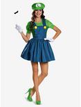 Super Mario: Luigi With Skirt Costume, BLUE, hi-res