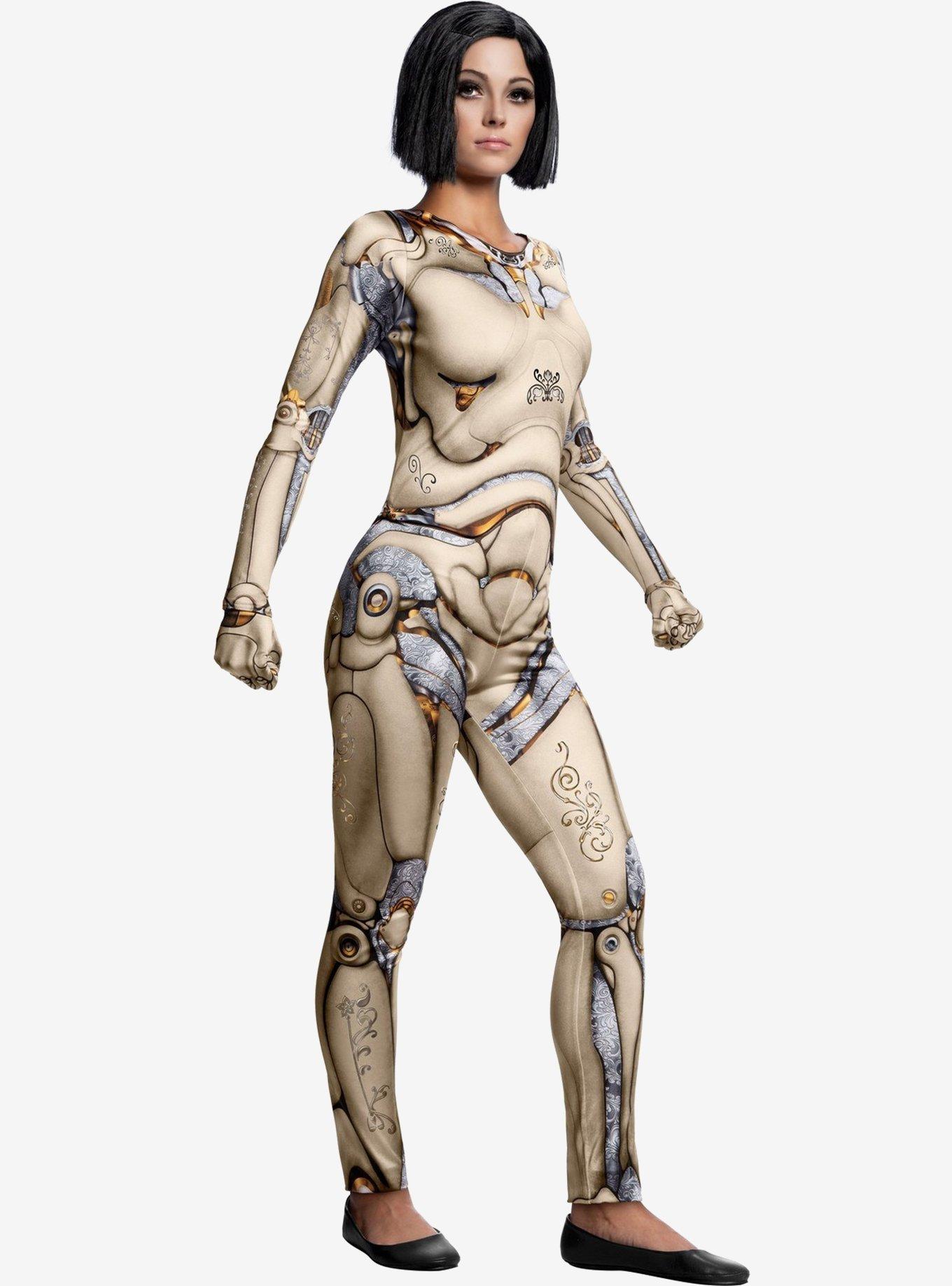 Alita Battle Angel Doll Body Costume, BROWN  LIGHT BROWN, hi-res