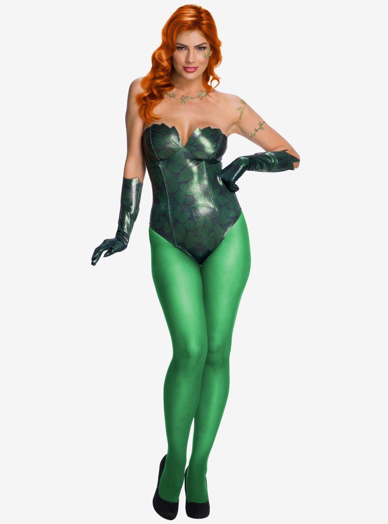 DC Comics Comic Poison Ivy Costume, GREEN, hi-res