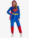 DC Comics Super Heroes Superman Women's Onesie Costume, BLUE, hi-res