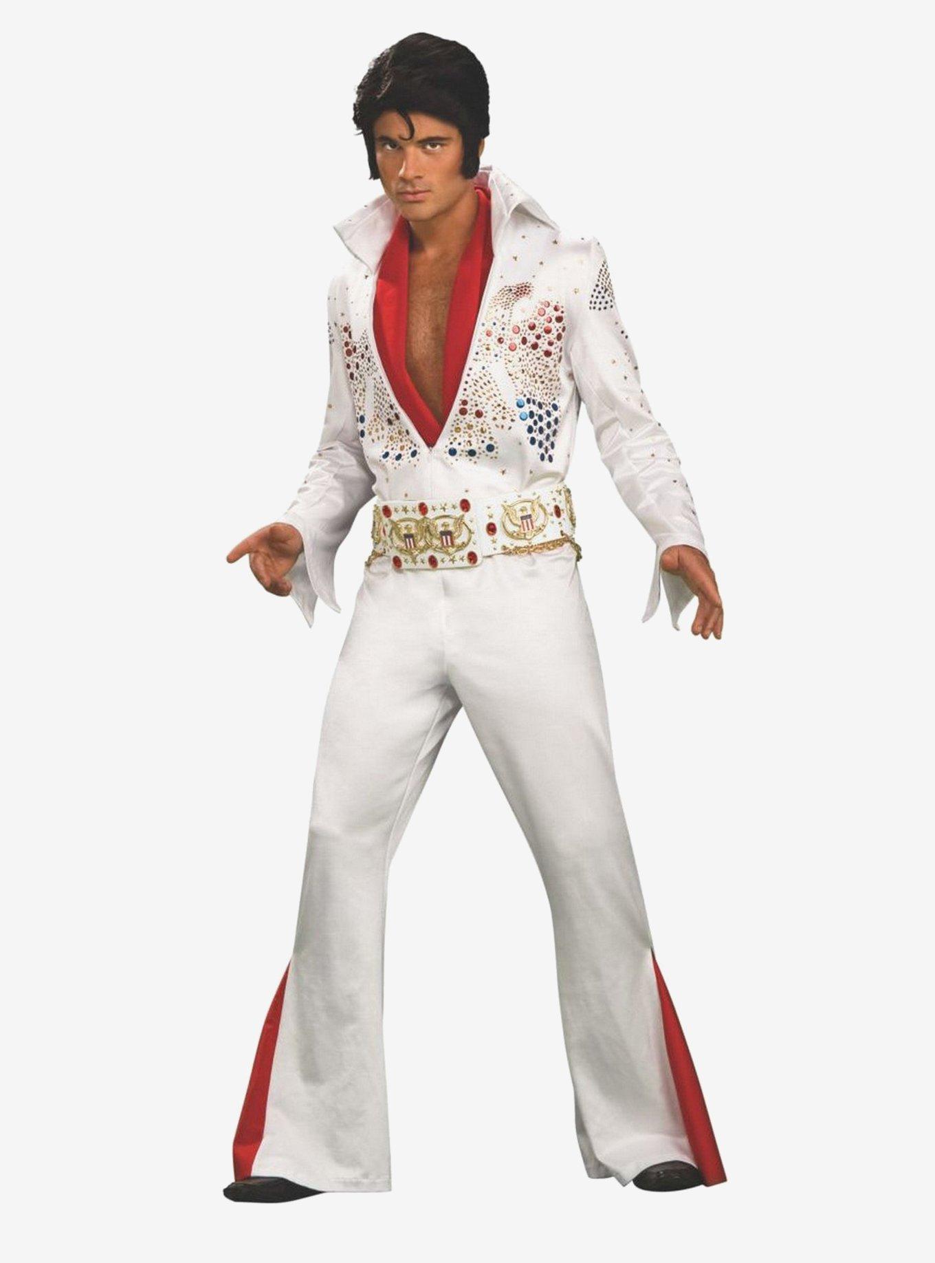 Elvis Grand Heritage Costume, WHITE, hi-res