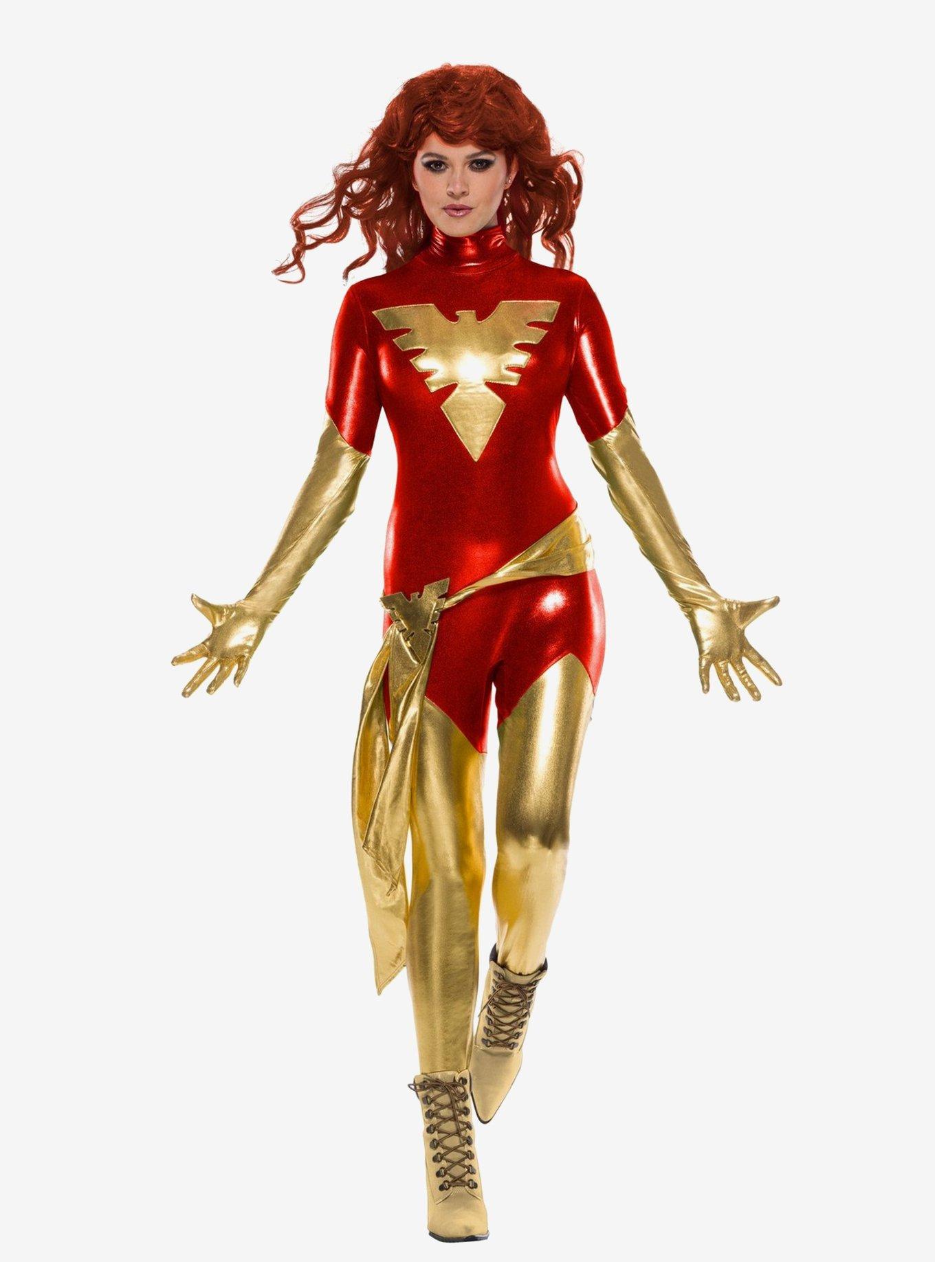 Marvel X Men: Dark Phoenix Dark Phoenix Costume, RED, hi-res