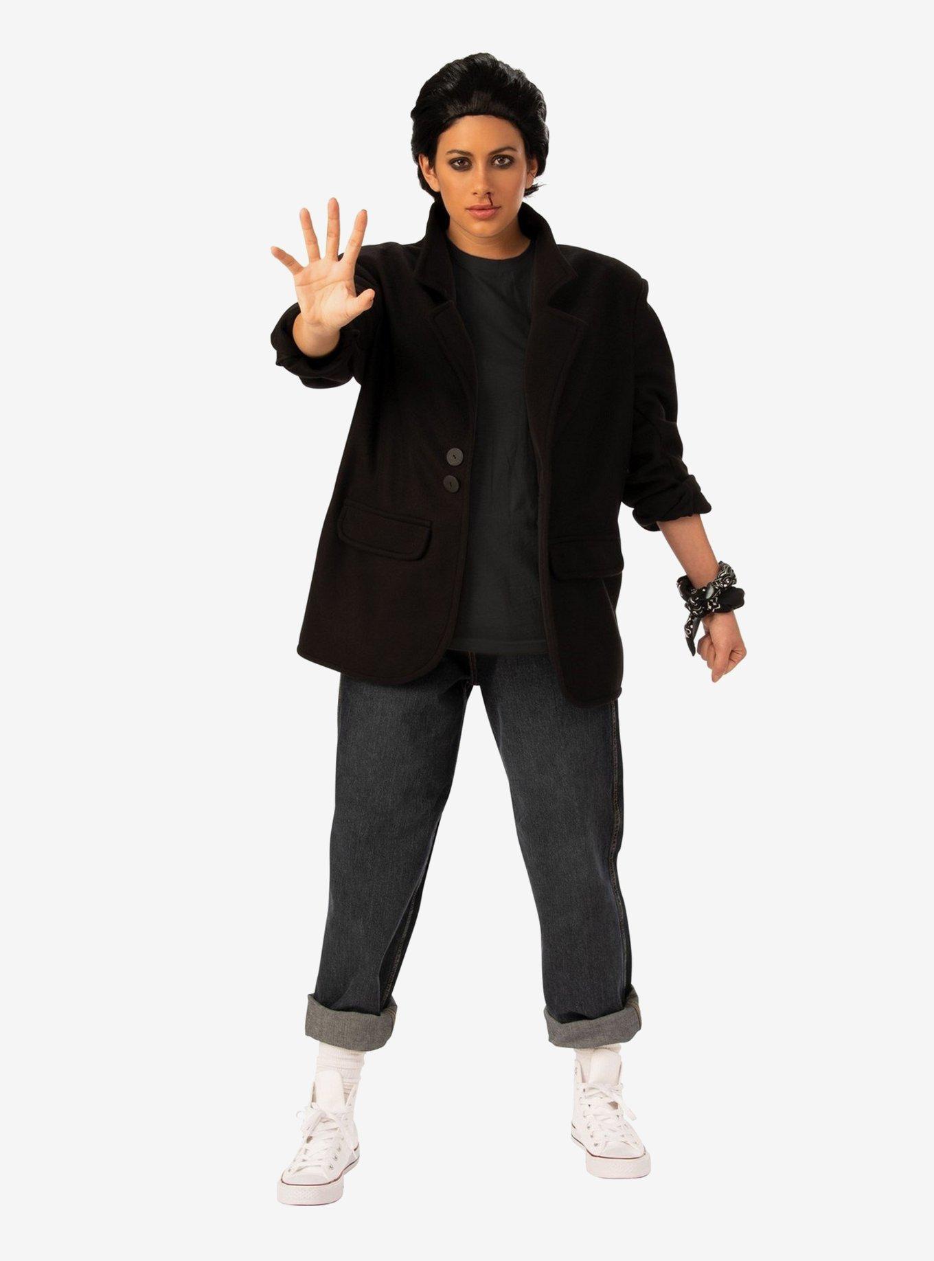 Stranger Things Eleven's "Punk Look" Costume, BLACK, hi-res