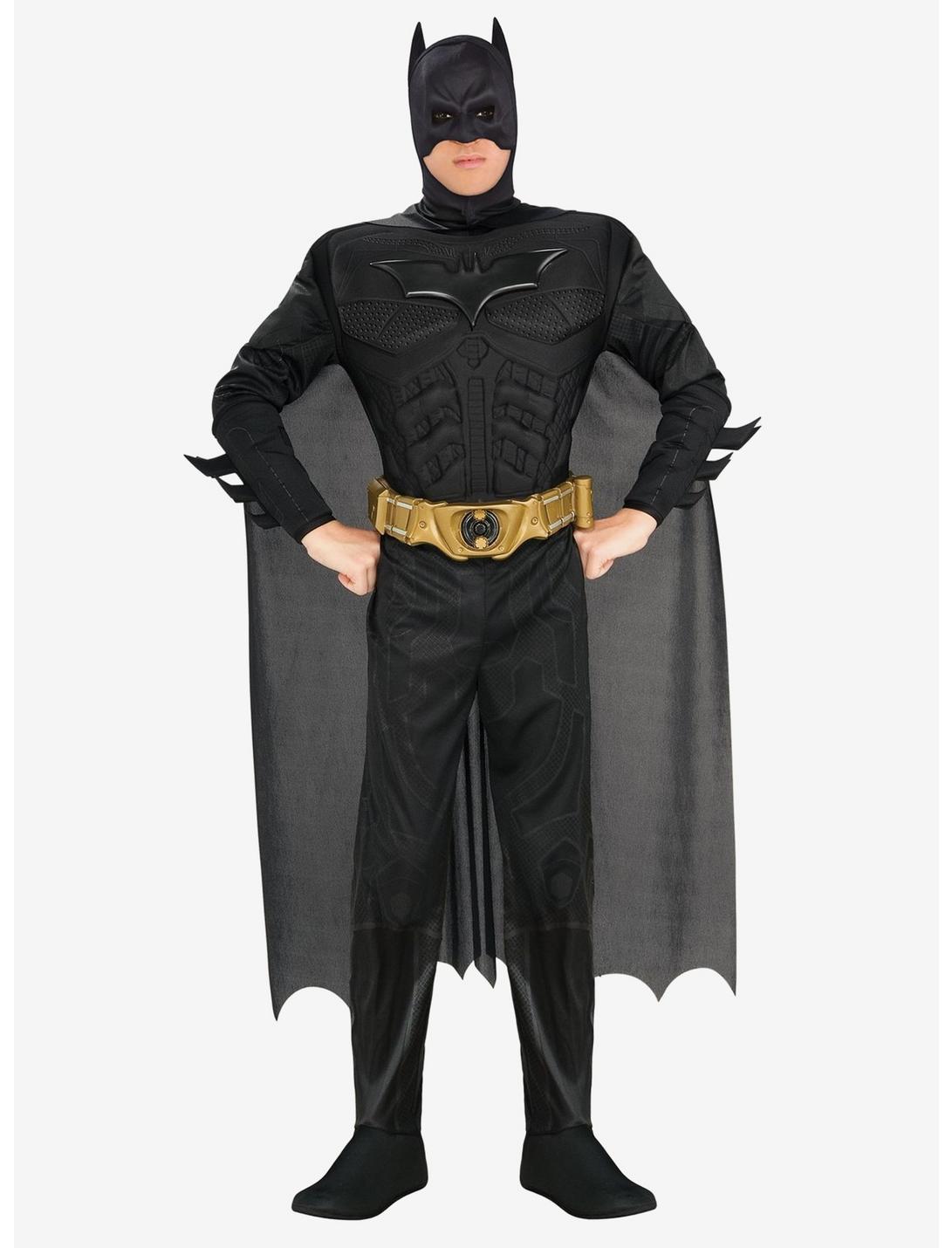 DC Comics Batman Dark Knight Deluxe Costume, BLACK, hi-res