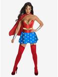 DC Comics Wonder Woman Corset, BLUE  RED, hi-res