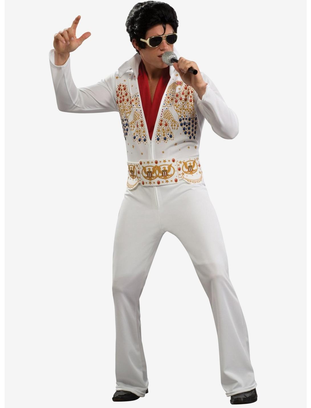Elvis Presley Costume, WHITE, hi-res