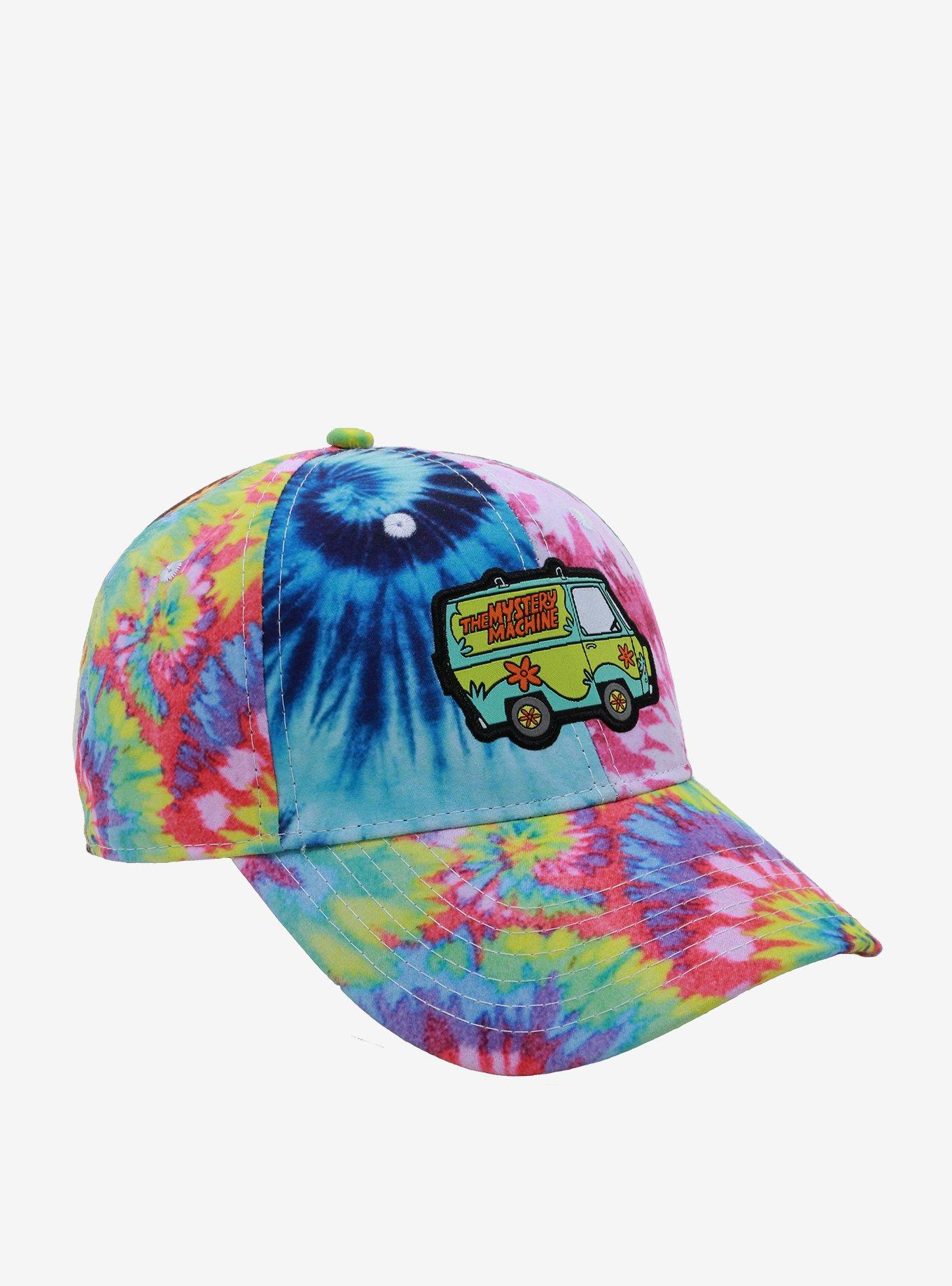 Scooby-Doo Tie-Dye Curved Snapback Hat | Hot Topic