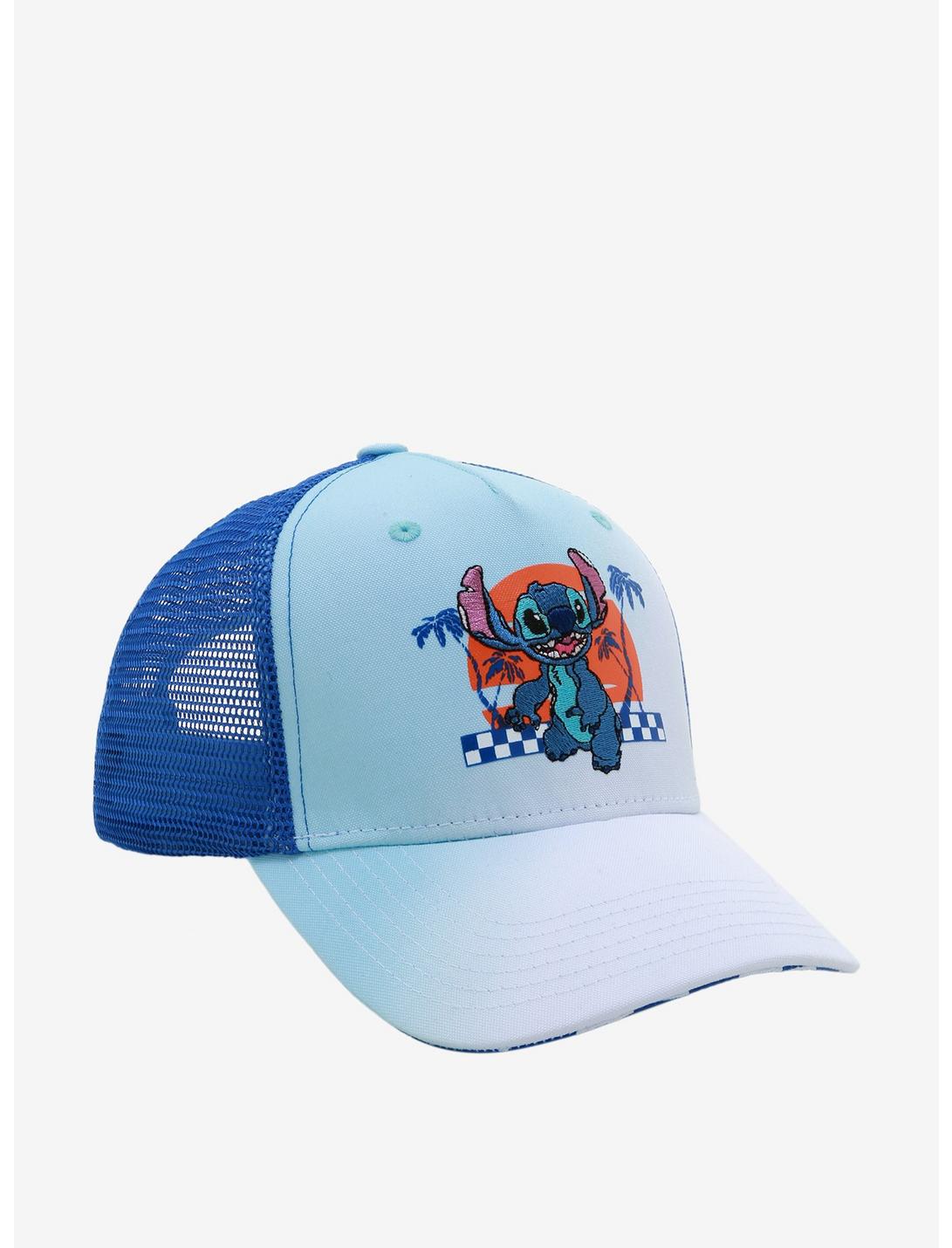 Disney Lilo & Stitch Checkered Trucker Hat, , hi-res
