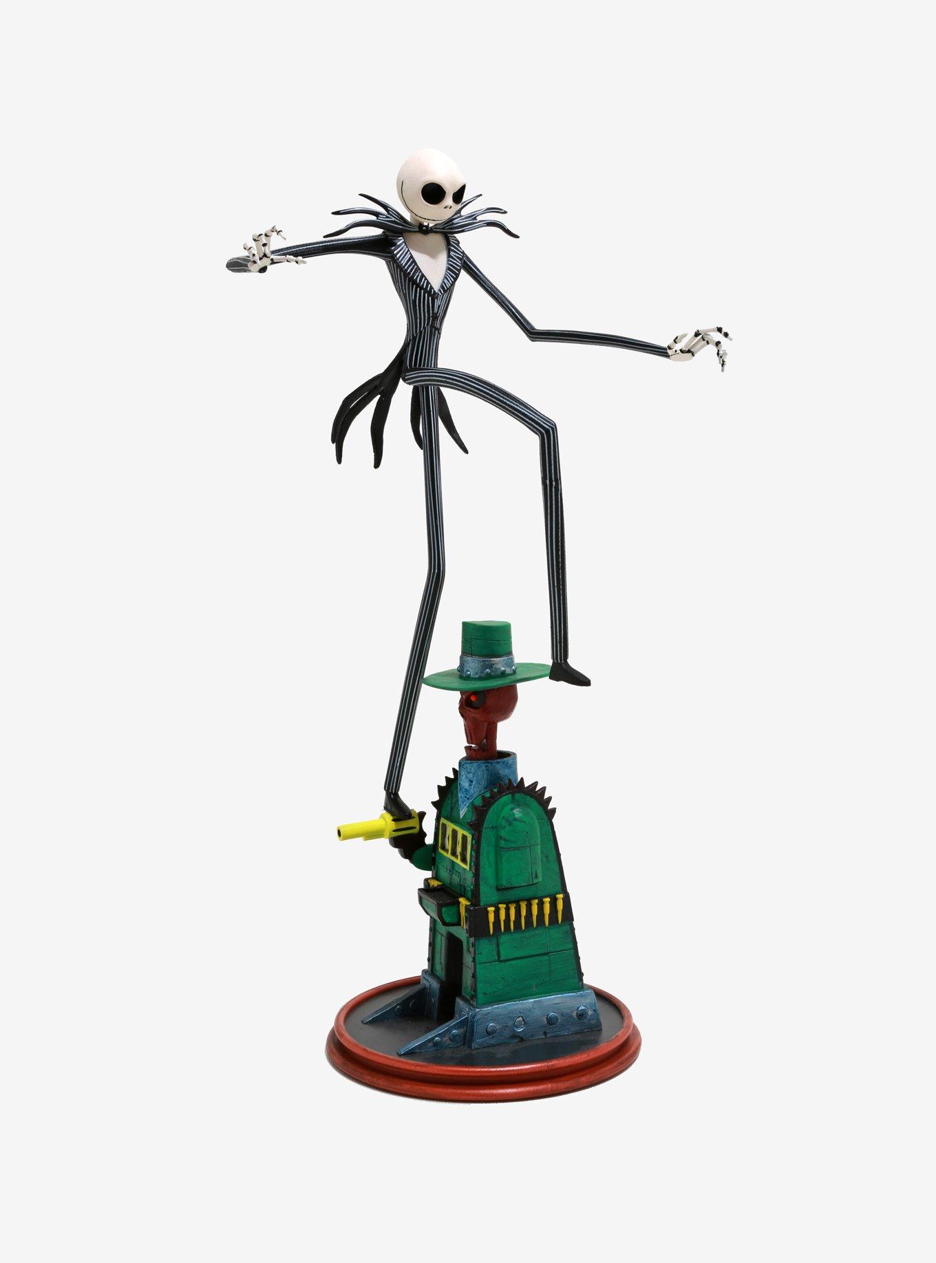 The Nightmare Before Christmas Gallery Jack Skellington In Oogie's Lair PVC  Diorama Collectible Figure