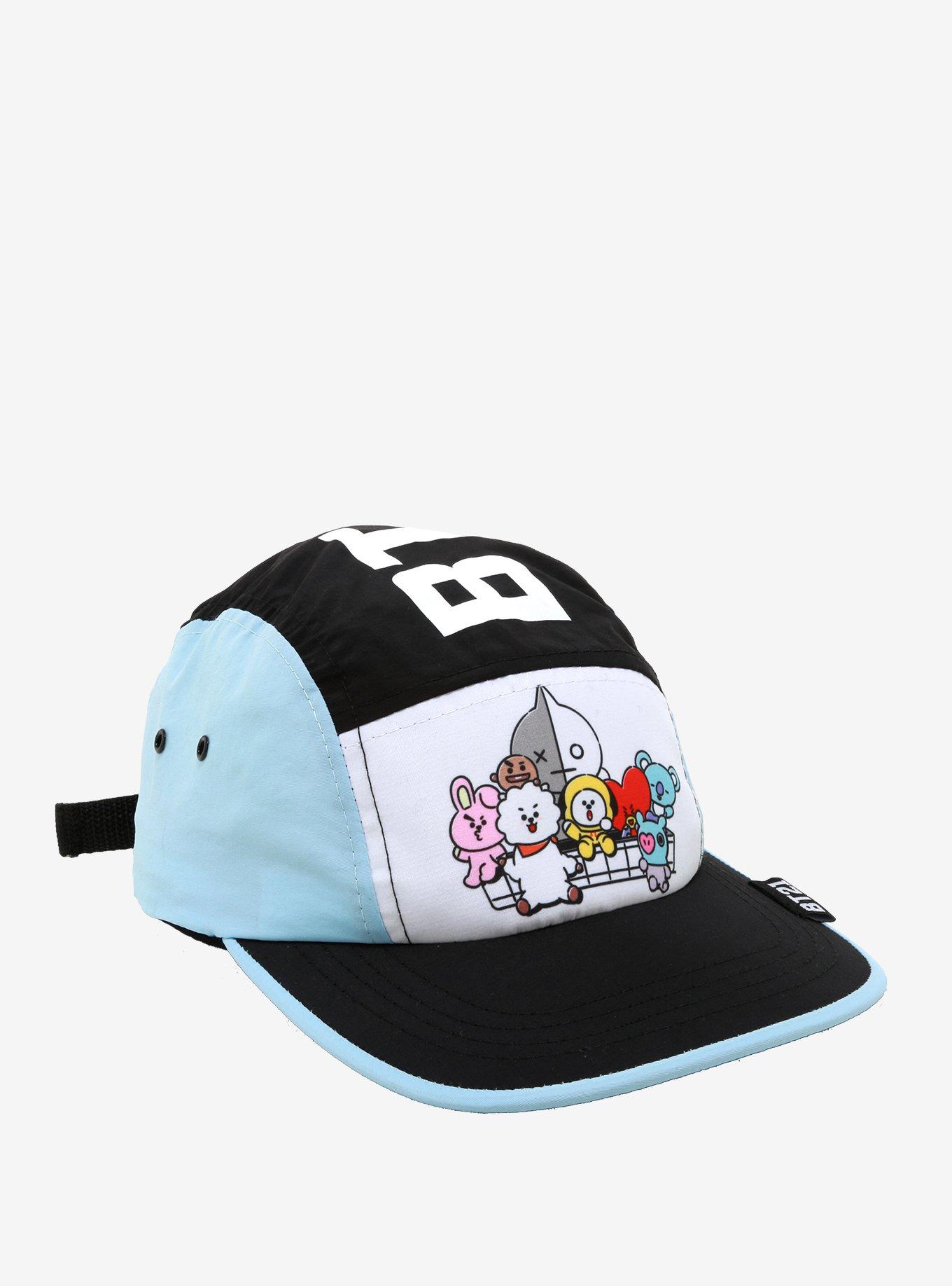 BT21 Group 5-Panel Strapback Hat | Hot Topic