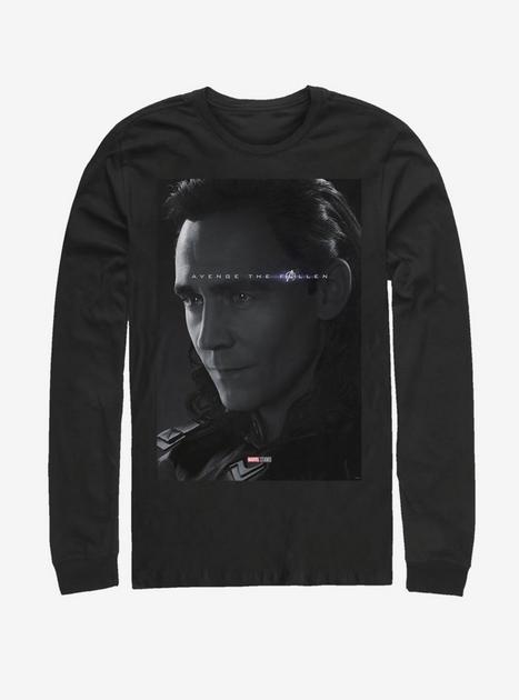 Marvel Loki Logo Women's Rolled Sleeve T-Shirt, Nero, S Donna