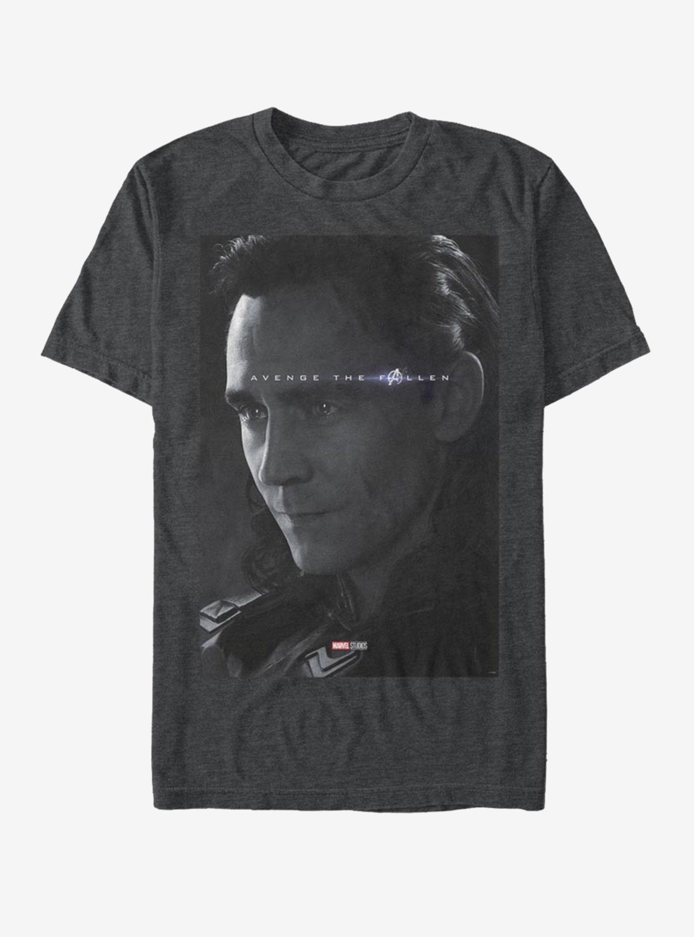 Marvel Avengers: Endgame Avenge Loki T-Shirt - GREY | BoxLunch