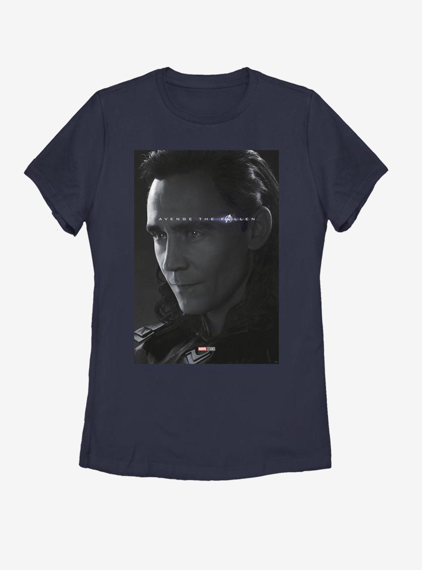 Marvel Avengers: Endgame Avenge Loki Womens T-Shirt, NAVY, hi-res