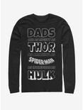 Marvel Avengers: Endgame Marvel Dads Long-Sleeve T-Shirt, BLACK, hi-res
