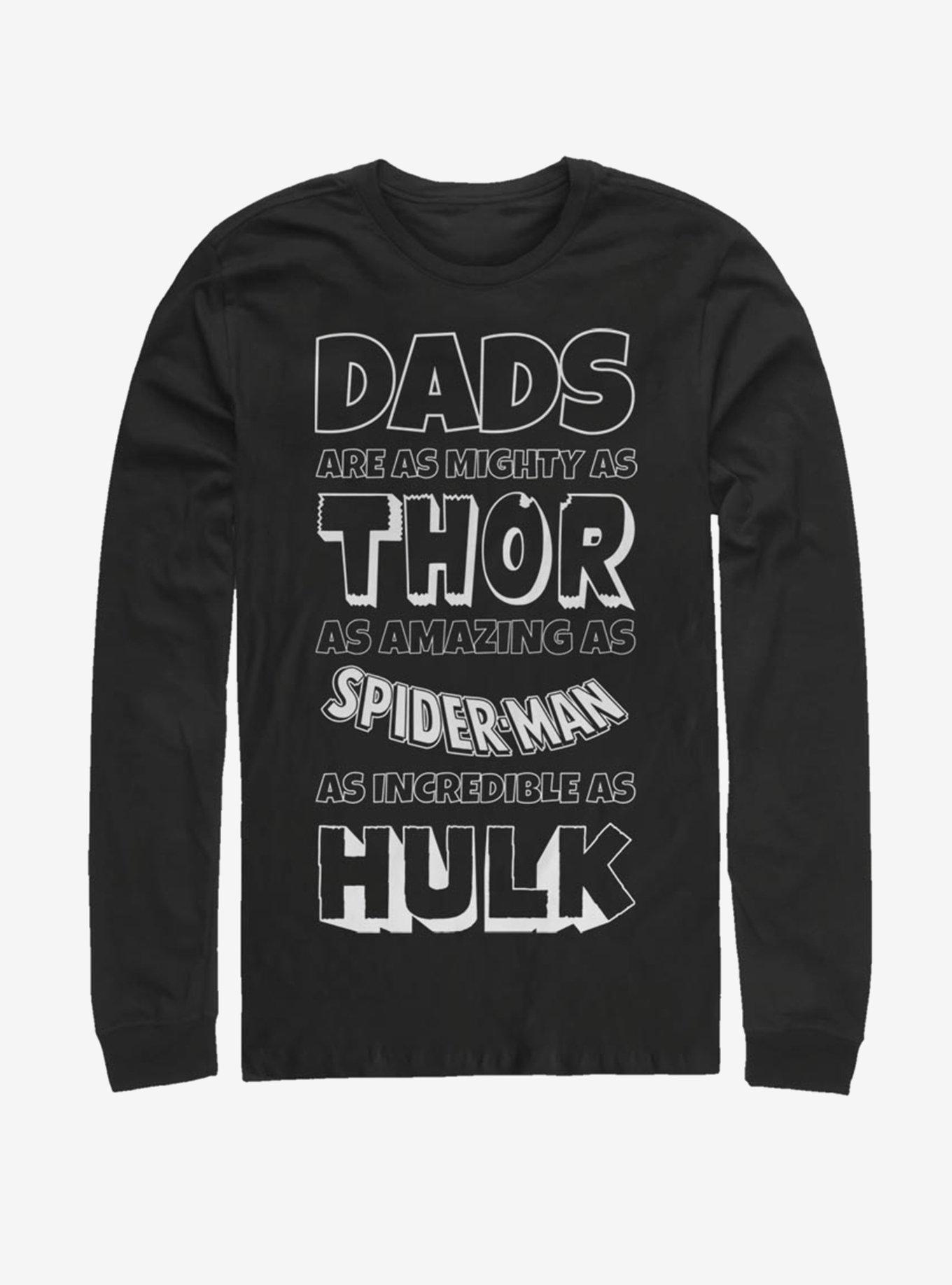 Marvel Avengers: Endgame Marvel Dads Long-Sleeve T-Shirt, , hi-res