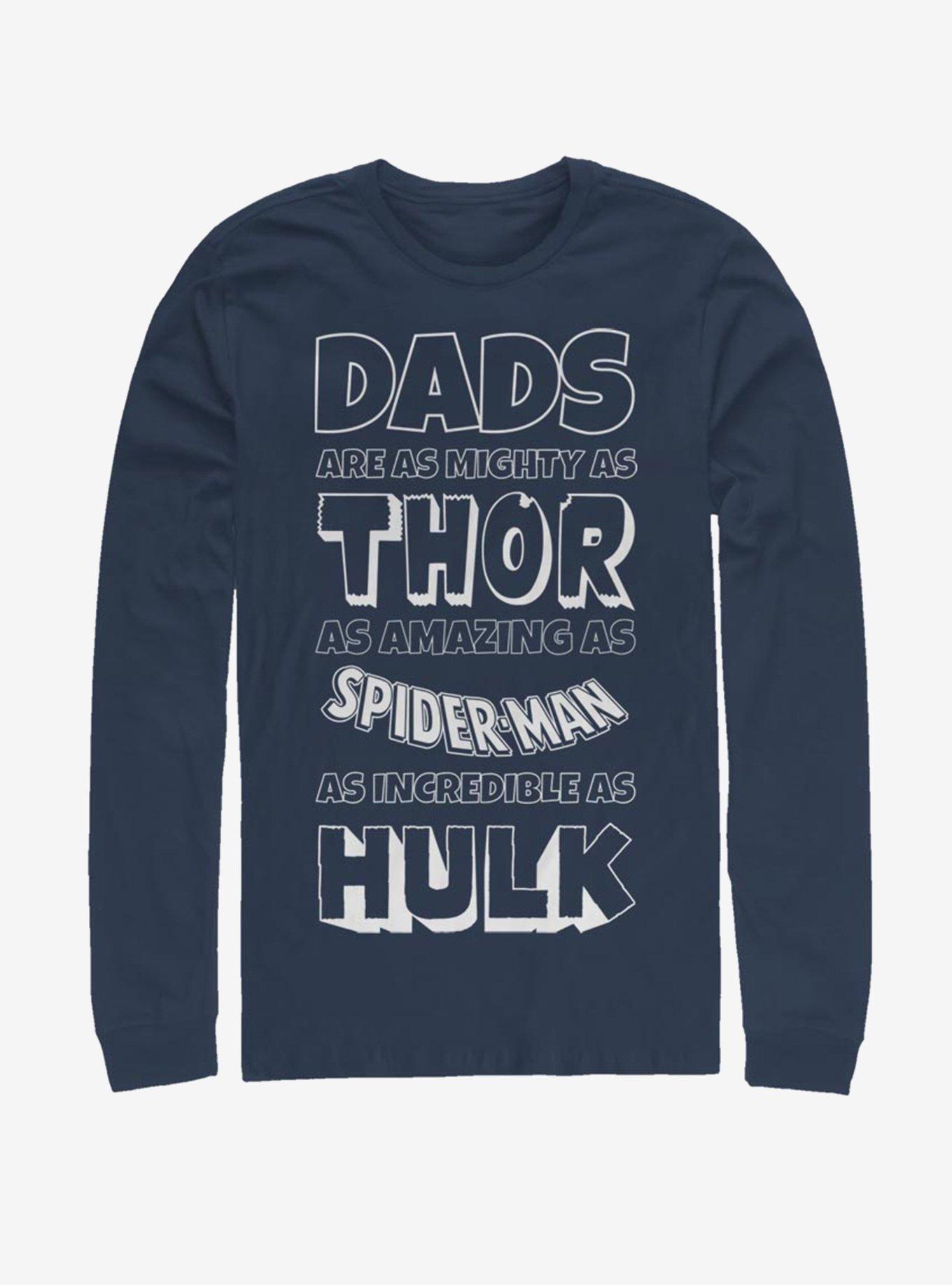 Marvel Avengers: Endgame Marvel Dads Long-Sleeve T-Shirt, , hi-res