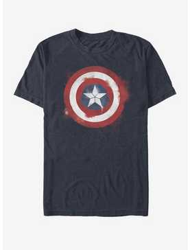 Marvel Captain America Spray Logo T-Shirt, , hi-res