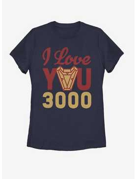 Marvel Iron Man Love You 3000 Arc Reactor Womens T-Shirt, , hi-res