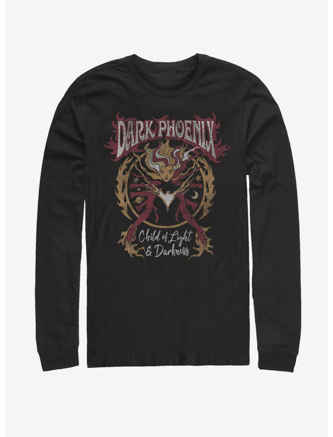 Marvel X-Men Dark Phoenix Phoenix Rising Long-Sleeve T-Shirt, BLACK, hi-res