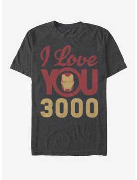 Marvel Iron Man Love You 3000 Icon Face T-Shirt, , hi-res