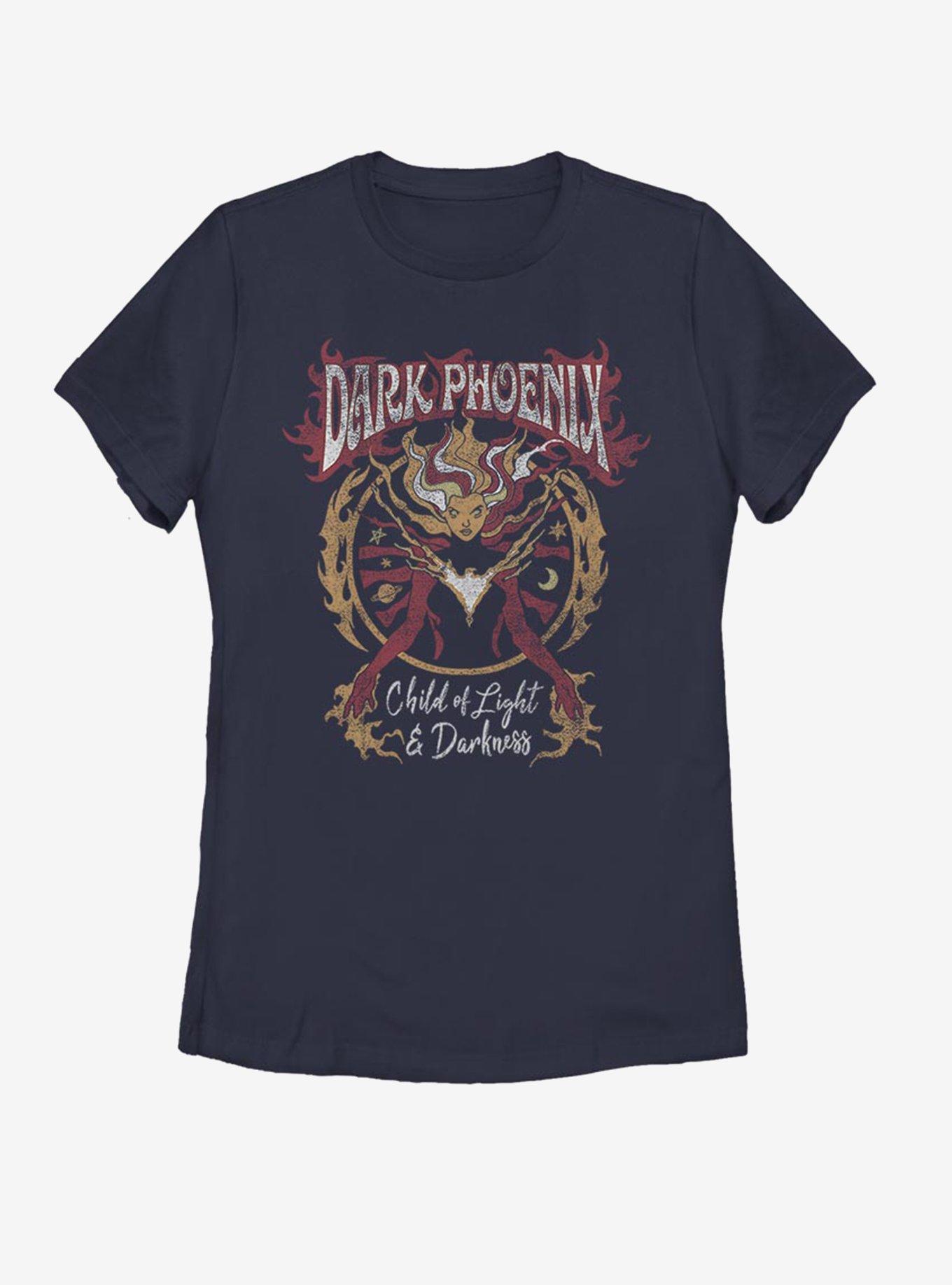 Marvel X-Men Dark Phoenix Rising Womens T-Shirt