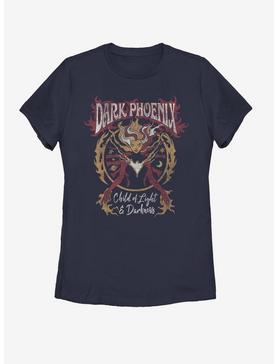 Marvel X-Men Dark Phoenix Phoenix Rising Womens T-Shirt, NAVY, hi-res