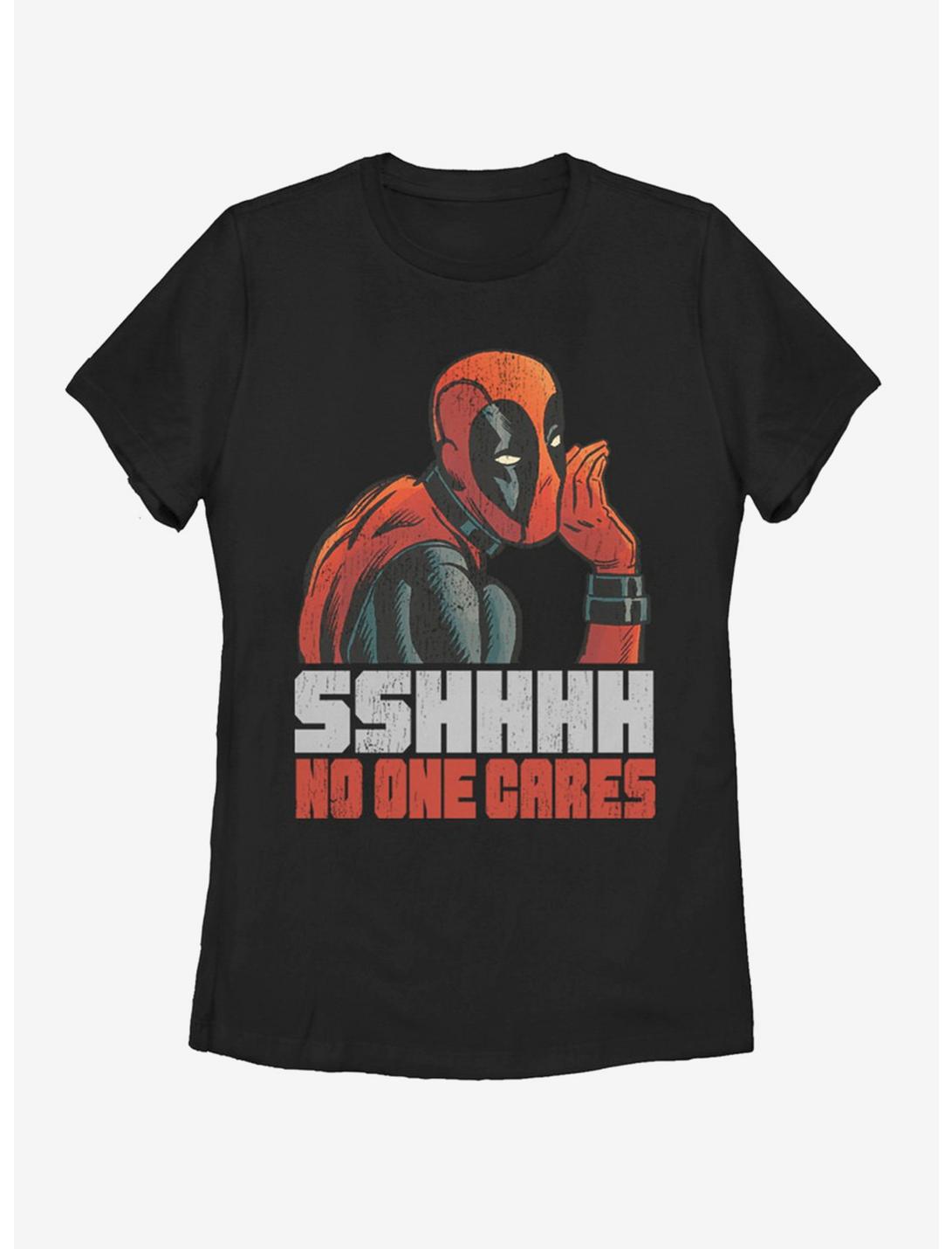 Marvel Deadpool No One Womens T-Shirt, BLACK, hi-res