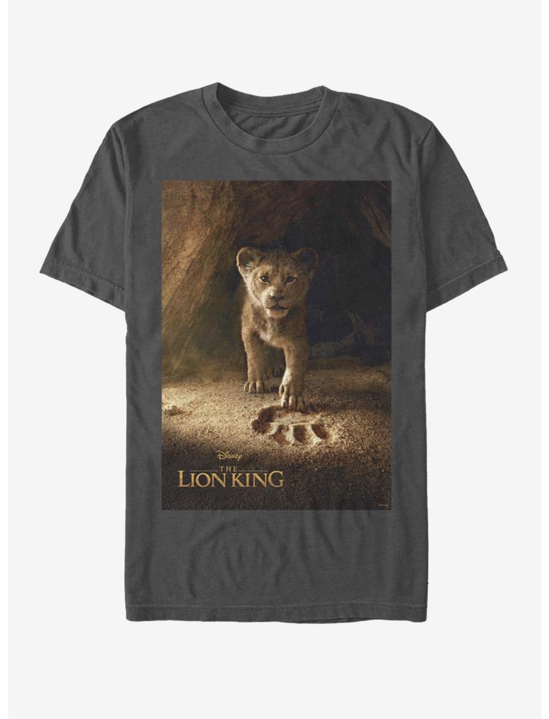 Disney The Lion King 2019 Simba Poster T-Shirt, CHARCOAL, hi-res