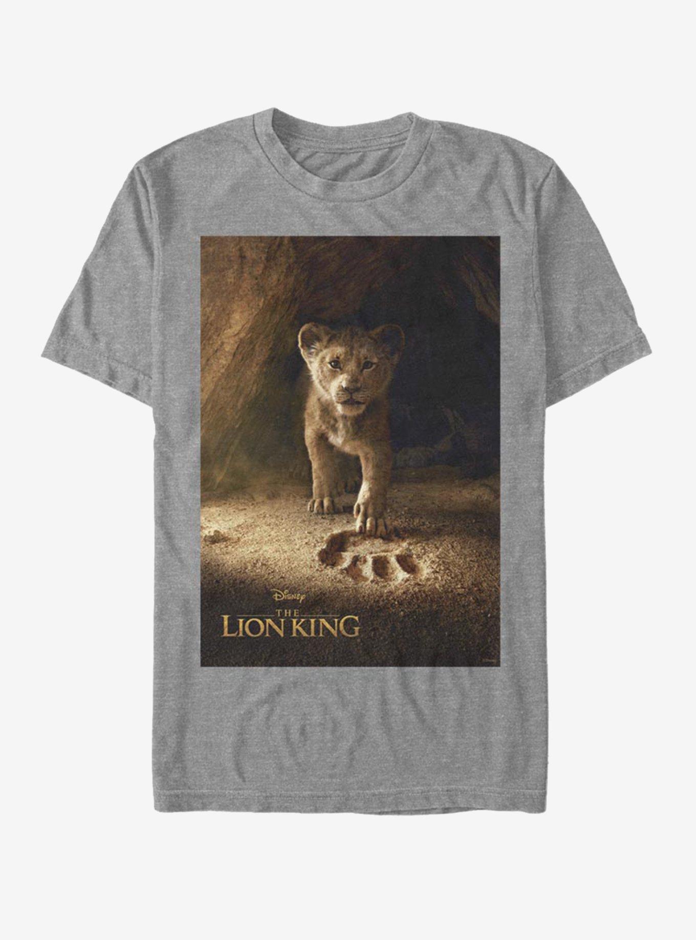 Disney The Lion King 2019 Simba Poster T-Shirt, , hi-res